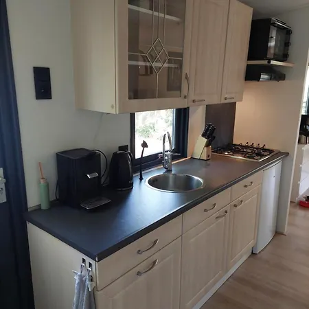 In 'boshuisje Dennenrust'