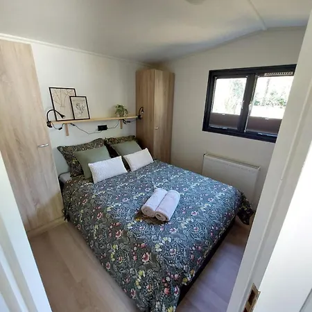 In 'boshuisje Dennenrust' *