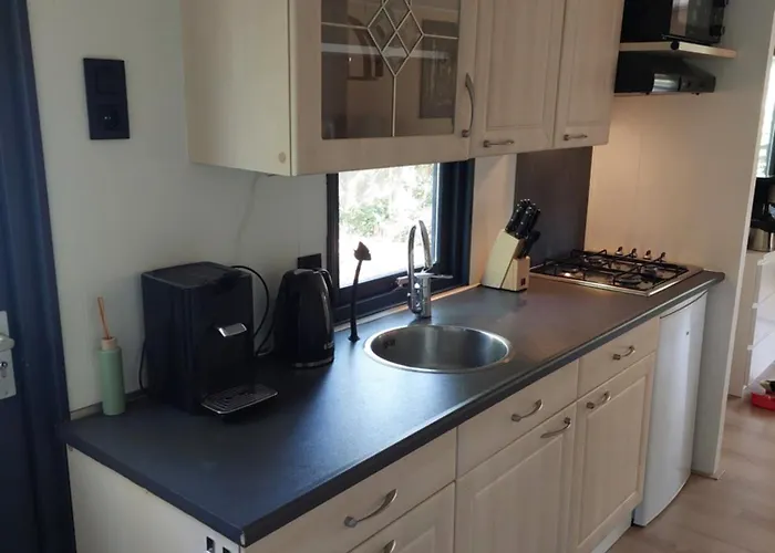 In 'boshuisje Dennenrust'