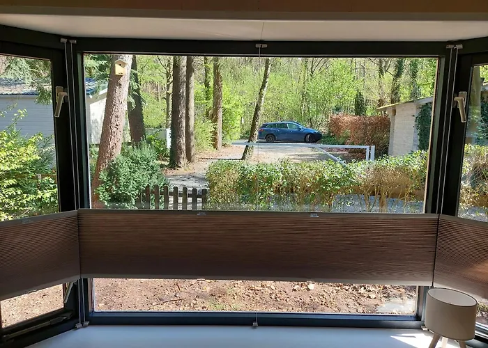 In 'boshuisje Dennenrust' * Hattemerbroek