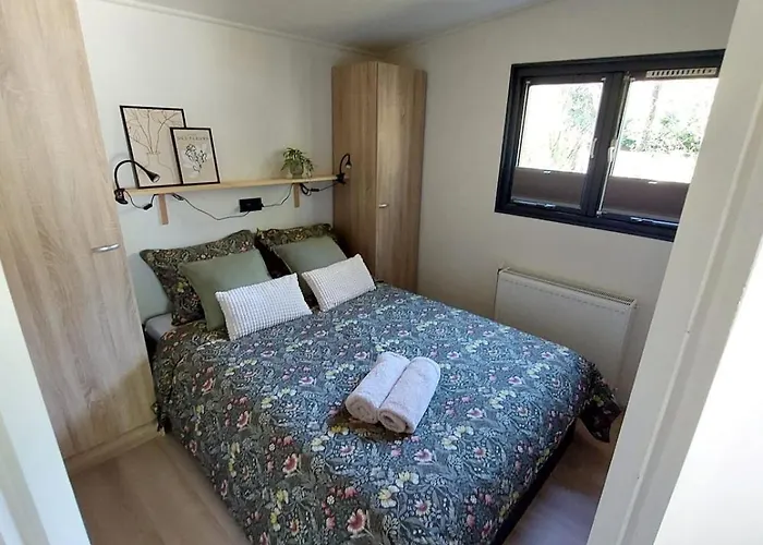 In 'boshuisje Dennenrust' *